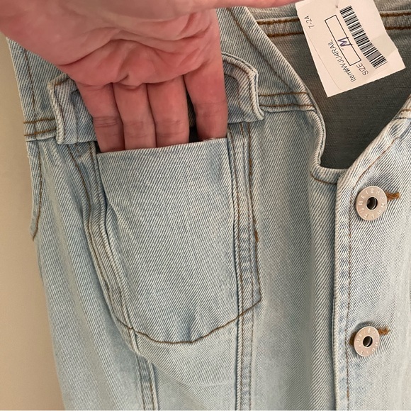 Unpublished Wyatt Trucker Jean Dress. Nwts - Picture 11 of 16